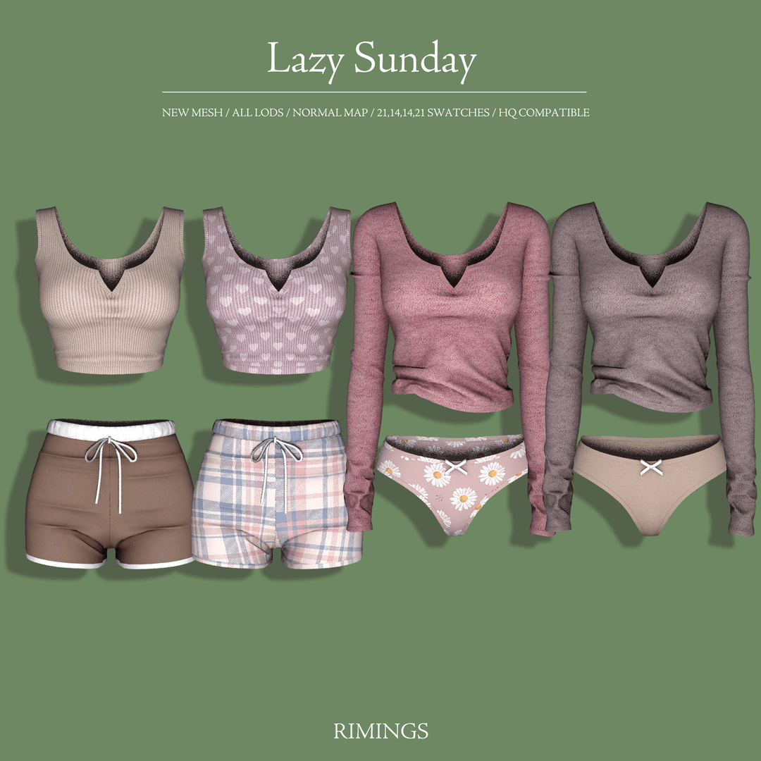 Сет пижам Lazy Sunday